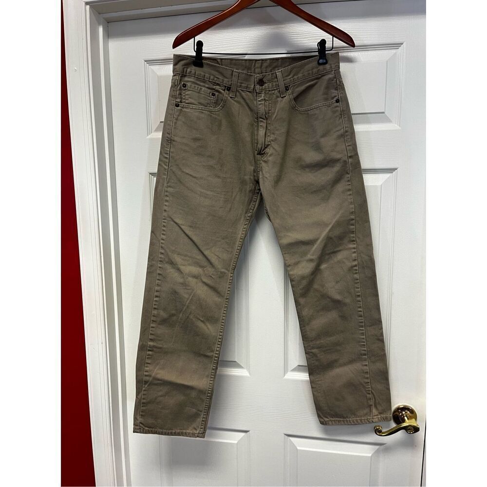 Levi’s 505 Tan Jeans sz 33X30 EUC